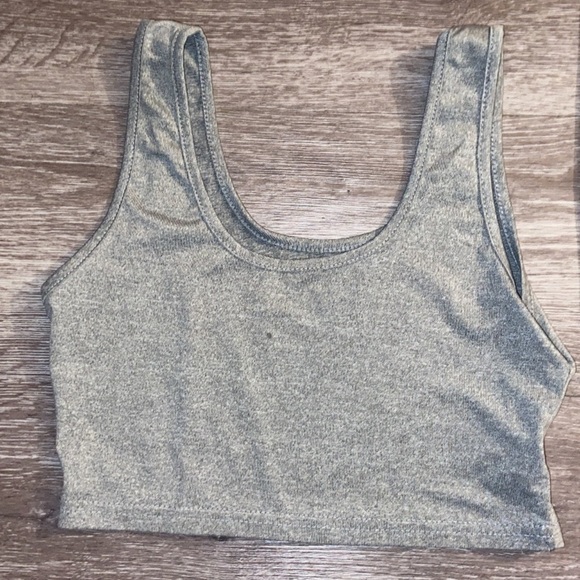 Solid 2 piece set with stacked leggings ♡. - Picture 2 of 3